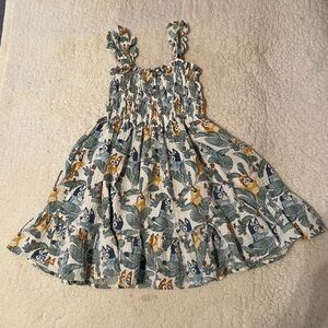 Bluey Toddler Girls’ Tropical Printed Sundress